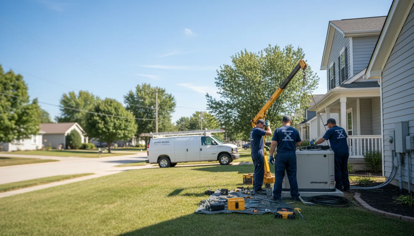 Generator Installation in Hall Summit, LA near me